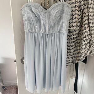Light Blue Grad Dress | Size: 4